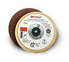 3M AB05545 Backup Pads Stikit 05545 Finishing Tan 5xNo Hole for sanding and polishing applications.