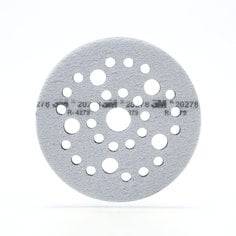 3M AB20278 Clean Sanding Soft Interface Disc Pad, 5-inch backup pad with multihole pattern for sanding and polishing tasks.