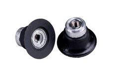3M AB45098 Roloc Disc Pad TR Soft, 1.5-inch backup pad with 1/4-20-inch internal threads for rotary tools and grinding applications.