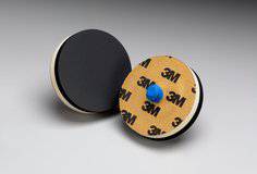 3M AB85287 Backup Pads Roloc Foam Disc Pad 8528, 2-inch diameter, used for sanding and polishing on power tools.