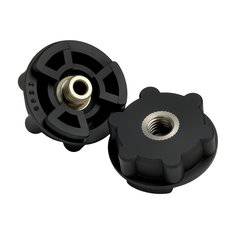 3M AB88743 disc pad hub for short shaft tools, 2.5-inch backup pad with 5/8-11 internal threading, used for polishing or grinding.