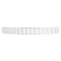 3M Diamond Grade LDS-W344-50 linear delineation panel in white, 34 inches by 4 inches, used for barricades and safety delineation.