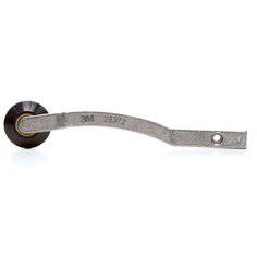 3M AB28372 belt sander attachment arm for corners, a file belt sander accessory, shown with the attachment in a close-up view.