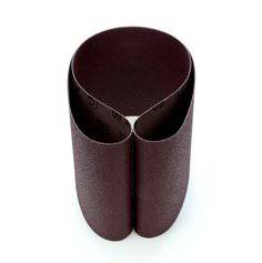 3M AB66631 6x48 inch bench top sanding belt with 60 grit aluminum oxide, heavy cotton backing for grinding and finishing.