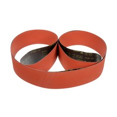 3M AM40068 - 3 Inch X 48 Inch Sanding Belt 80 Grit 777F Ceramic Alumina YF Polyester Flexible Backing 7000140068 - eGrimesDirect