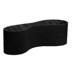 3M Scotch-Brite SB17522 surface conditioning belt on a bench top, 6 inches by 48 inches, for abrasive finishing and surface prep.