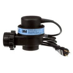 3M Powerflow replacement motor blower assembly for breathing apparatus, showing the compact, cylindrical blower unit.
