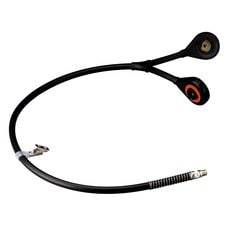 3M SA-1600 dual airline front-mounted breathing tube in black, designed for respiratory safety and industrial use.