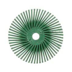 3M Scotch-Brite Radial Bristle Disc RB-ZB, 3-inch diameter, 50 grit, used for surface preparation and cleaning.