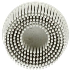 3M Scotch-Brite SB18733 - Roloc Bristle Disc 2 Inch x 5/8 Inch Tapered (120 Grit) 7000000744 - eGrimesDirect