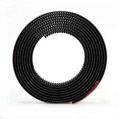 3M TB3540-1X10-BLK black 1-inch x 10-foot Bumpons cushion feet with adhesive backing for furniture and appliance protection.
