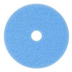 3M Sky Blue Hi-Performance Burnish Pad 3050, 20-inch (508 mm) for high-quality floor polishing and finishing.