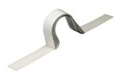 3M white carry handle 8330, 1 3/8 inch by 38 inch by 6 inch, designed for easy grip and secure handling.