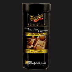 3M Meguiar G10900C - GOLD CLASS RICH LEATHER CLEANER & CONDITIONER WIPES 18 CM X 20 CM (7 Inch X 8 Inch) 7100216356 - eGrimesDirect