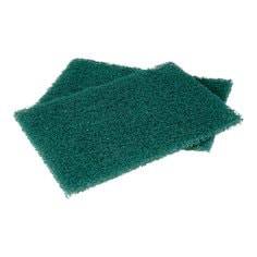 3M Scotch-Brite Heavy Duty Scouring Pad H-86-6X9, 6x9 inch cleaning pad for tough scrubbing and surface cleaning.