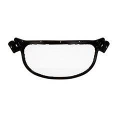 3M Peltor V1A metal mesh faceshield for communications safety, showing sturdy metal mesh and adjustable headband.