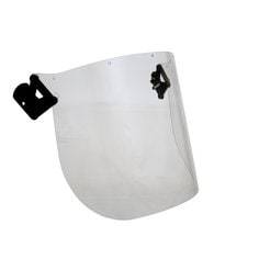 3M Peltor V2A clear acetate faceshield for communications, offering protection and visibility in safety environments.