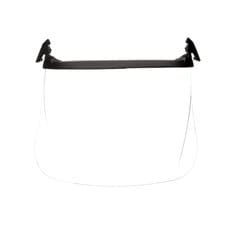 3M Peltor V4D clear acetate faceshield with anti-fog coating, designed for communication safety and face protection.