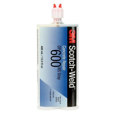3M Scotch-Weld DP600NS-400ML-GRY - Scotch-Weld Concrete Repair Dp600Ns Grey 400 ml Duo-Pak 7000046376 - eGrimesDirect
