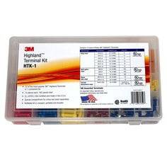 3M Highland HTK-1 terminal kit with connectors, featuring a compact design and high-quality electrical connection components.