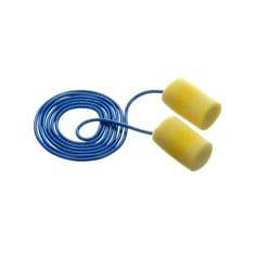 3M E-A-Rsoft Classic small corded earplugs designed for hearing protection, with a compact, corded design for easy use and removal.