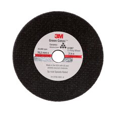 3M 1987 - 3M General Purpose Cut-Off Wheel 03 in x 1/32 in x 3/8 in 3M 7100229882 7100229882 - eGrimesDirect