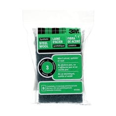 3M 10115NA - Synthetic Steel Wool Pads #3 Coarse 7000051986 - eGrimesDirect