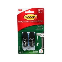 3M 17065S-AWEF - Command Medium Outdoor Wire Hooks, 17065S-Awef, 7100089228 - eGrimesDirect