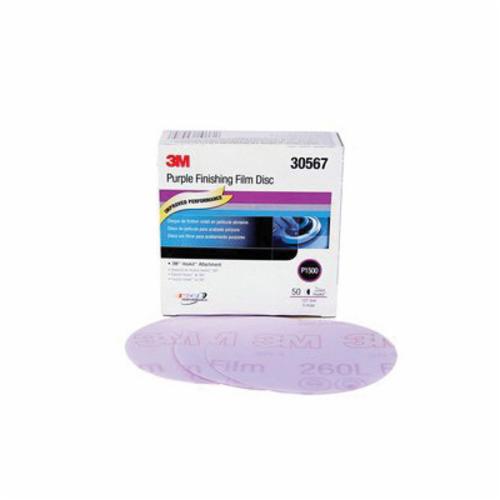 3M 30567 - HOOKIT PURPLE FINISHING FILM DISC 260L P1500 5 IN (12.7 CM) 7100122806 - eGrimesDirect
