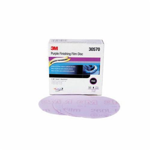 3M 30569 - HOOKIT PURPLE FINISHING FILM DISC 260L P1000 5 IN (12.7 CM) 50 PER BOX 3M 7000119975 7100122804 - eGrimesDirect