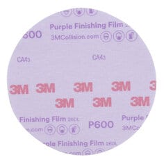 3M 30671 - 3M? Purple Finishing Film Abrasive Disc P600 Grit 260L Hookit? 6? 3M 7100122789 7100122789 - eGrimesDirect