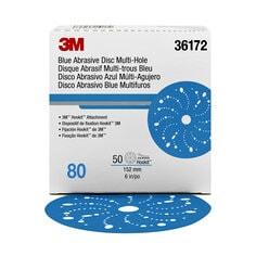 3M 36172 - 321U Hook Disc MH Blue 6 IN 80 3M 7100091244 7100091244 - eGrimesDirect