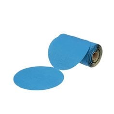3M 36207 - 3M Stikit Blue Abrasive Disc Roll 321U 220 6 in (152.4 mm) 100 discs per roll 3M 7100098236 7100098236 - eGrimesDirect