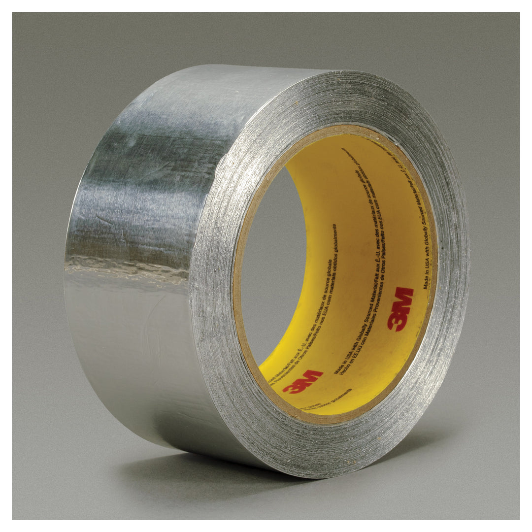 3M 438 1INX60YD .2MIL - 3M 1INx60-yd Silver Acrylic Heavy Duty Aluminum Foil Tape 438 3M 7010337236 7010337236 - eGrimesDirect