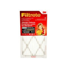 3M 9804DC-6-C - Filtrete Allergen Defense Micro Allergen Filter 9804DC-6C 14 in x 25 in x 1 in 3M 7100233080 7100233080 - eGrimesDirect
