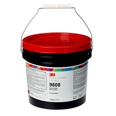 3M 9808-GAL - 3M Screen Printing UV Ink, 9808, opaque, white, 1 gallon (3.79 L) 3M 9808-GAL 7000056070 - eGrimesDirect