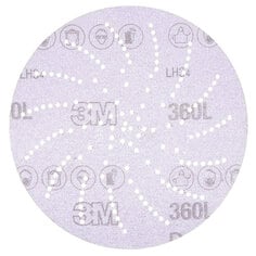 3M AB01706 - 3M Hookit Clean Sanding Disc 360L, 01706, 5 in P280, 100 per inner 500 per case 3M AB01706 7100028668 - eGrimesDirect