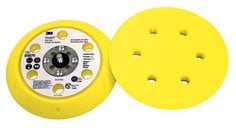 3M AB05876 - 3M Hookit Dust Free Disc Pad, 05876, 6 holes, 6 in x 3/4 in x 3/4 in, 5/16-24 ext 3M AB05876 7100032853 - eGrimesDirect