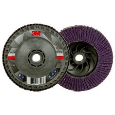 3M AB05937 - 3M Flap Disc 769F 40+ Quick Change Type 29 4-1/2 in x 5/8 in-11 10/Case 3M 7100244822 7100244822 - eGrimesDirect