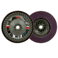 3M AB05951 - 3M Flap Disc 769F, T29 5 in x 5/8-11 in, 80+ YF- weight, 10 per case 3M AB05951 7100242992 - eGrimesDirect
