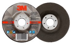 3M AB06462 - 3M Cut & Grind Wheel 06462 T27 4 1/2 in x 1/8 in x 7/8 in (114.3 mm x 3.2 mm x 22.2 mm) 10/Inner 20/Case 3M 7100214084 7100214084 - eGrimesDirect