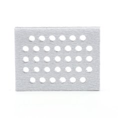 3M AB28324 - 3M Clean Sanding Interface Pad 28324, 3 in x 4 in x 1/2 in 33 Holes, 10 per case 3M AB28324 7100138159 - eGrimesDirect