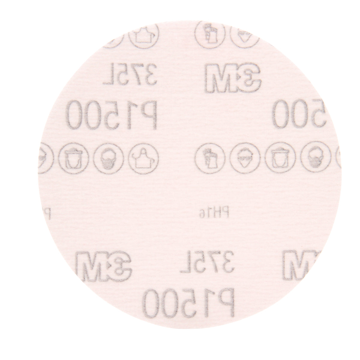 3M AB55709 - 3M 5INx1500-grit Hookit Aluminum Oxide Film Disc 375L 3M 7000045402 7000045402 - eGrimesDirect