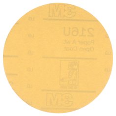 3M AM67414 - 3M Hookit Gold Paper Disc 216U, 3 in x NH, P800 A-weight 3M AM67414 7100167414 - eGrimesDirect