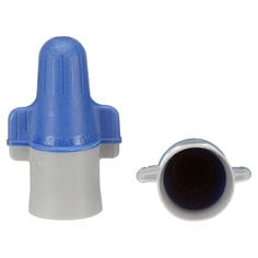 3M B/G POUCH - 3M Performance Plus Wire Connector B/G+POUCH Blue/Grey 14 - 6 AWG 50/Pouch 500/Case 3M 7100127167 7100127167 - eGrimesDirect