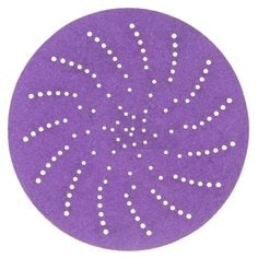 3M 31473 - 3M Cubitron II Hookit Clean Sanding Abrasive Disc 5 in 320+ grade 50 Discs/Carton 4 Cartons/Case 3M 7100141498 7100141498 - eGrimesDirect