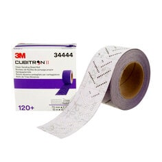 3M Cubitron II 34444 - Hookit Clean Sanding Sheet Rolls 737U 120+ (70mm x 12m) 7100155338 - eGrimesDirect