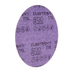 3M AB05055 - 3M Cubitron II Hookit Film Disc, 775L, film backing, 400+, 3 MIL, 5 in x NH, 127 mm x NH 3M AB05055 7100145436 - eGrimesDirect