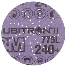 3M AB47110 - 3M Cubitron II Hookit Clean Sanding Film Disc, 775L, 240+, 3 in x NH 3M AB47110 7100145460 - eGrimesDirect