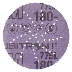 3M AM11238 - 3M 3INx180-grit Cubitron II Hookit Clean Precision shaped ceramic Sanding Film Disc 775L 3M 7100111238 7100111238 - eGrimesDirect